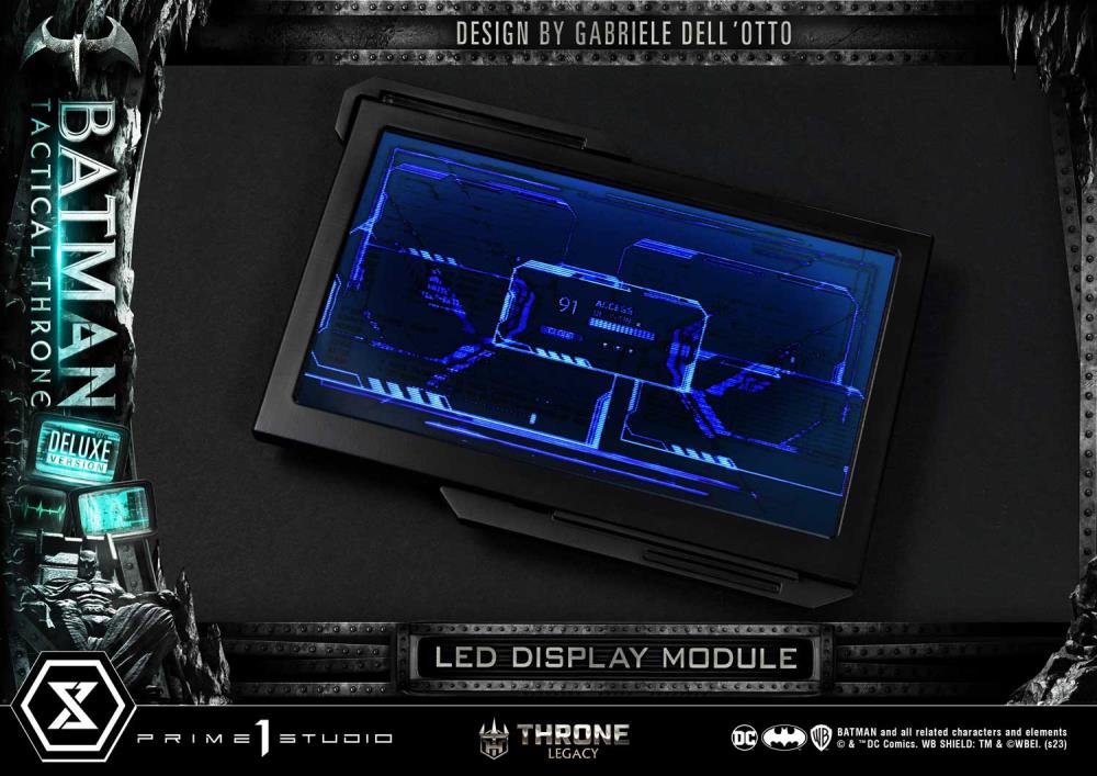 DC Comics Throne Legacy Collection Batman Tactical Throne (Deluxe Bonus Ver.) 1/4 Scale Statue Gallery Image 72