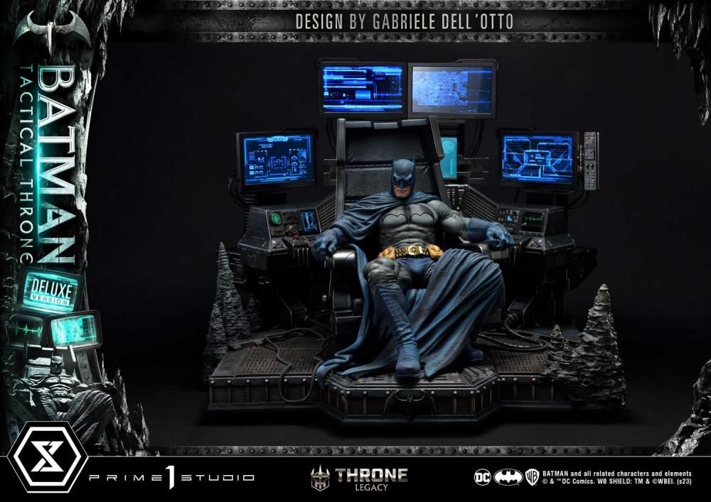 DC Comics Throne Legacy Collection Batman Tactical Throne (Deluxe Bonus Ver.) 1/4 Scale Statue Gallery Image 42