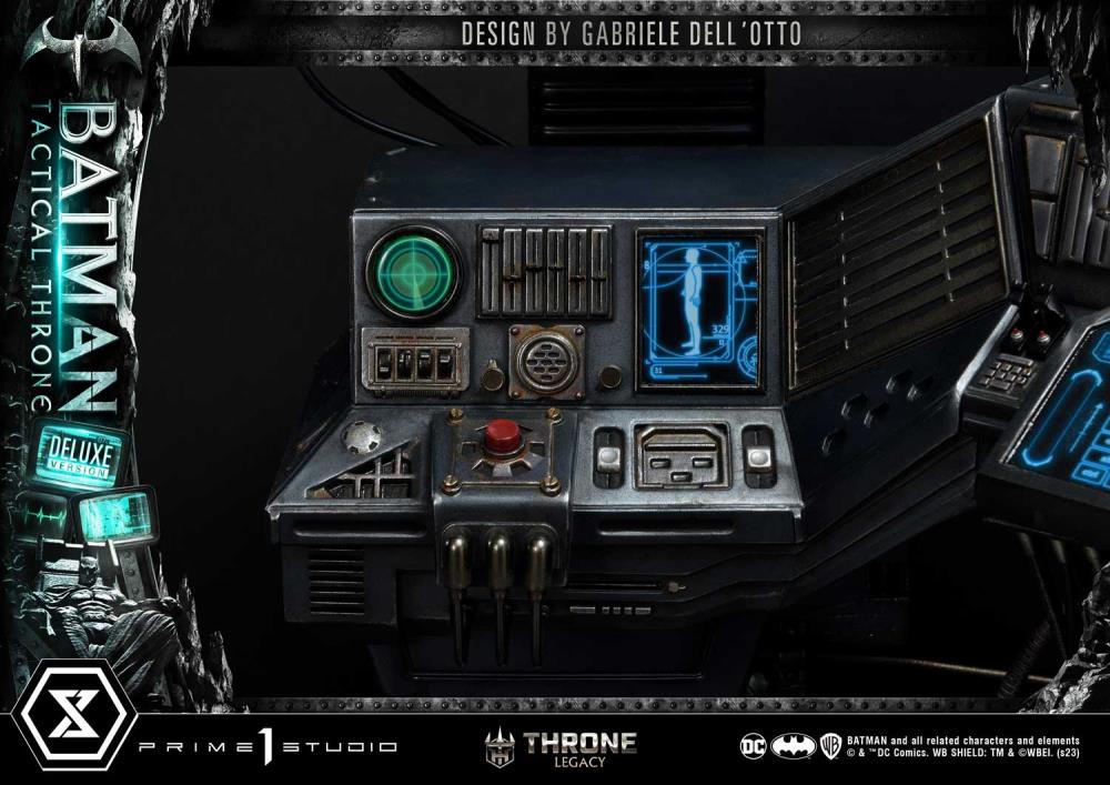 DC Comics Throne Legacy Collection Batman Tactical Throne (Deluxe Bonus Ver.) 1/4 Scale Statue Gallery Image 82