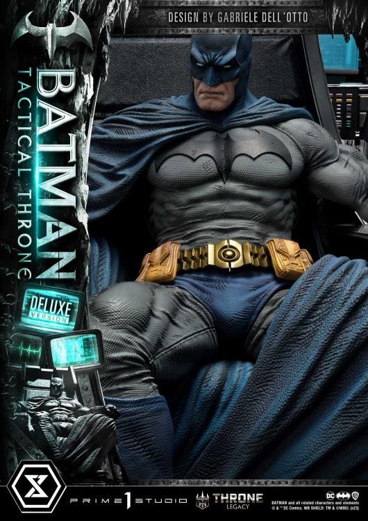 DC Comics Throne Legacy Collection Batman Tactical Throne (Deluxe Bonus Ver.) 1/4 Scale Statue Gallery Image 53