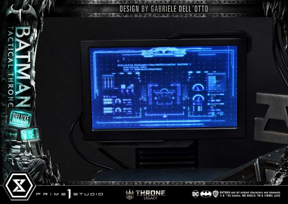 DC Comics Throne Legacy Collection Batman Tactical Throne (Deluxe Bonus Ver.) 1/4 Scale Statue Gallery Image 81