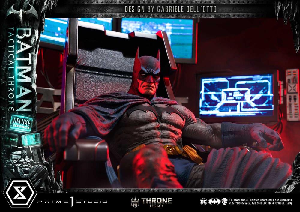 DC Comics Throne Legacy Collection Batman Tactical Throne (Deluxe Bonus Ver.) 1/4 Scale Statue Gallery Image 27