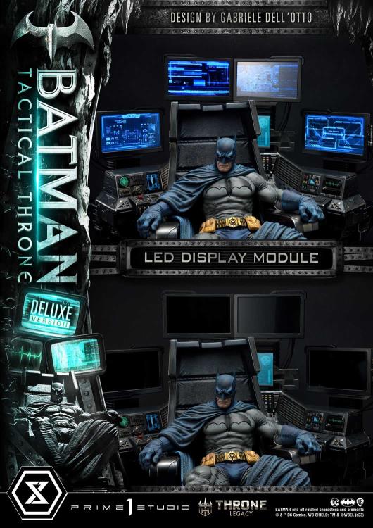 DC Comics Throne Legacy Collection Batman Tactical Throne (Deluxe Bonus Ver.) 1/4 Scale Statue Gallery Image 65