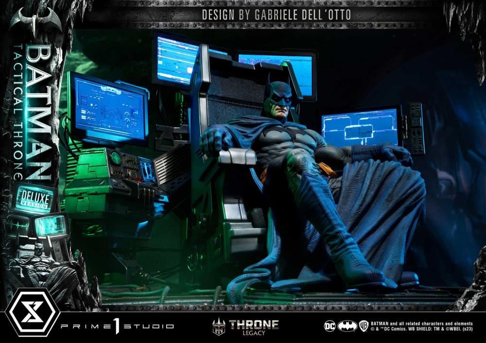 DC Comics Throne Legacy Collection Batman Tactical Throne (Deluxe Bonus Ver.) 1/4 Scale Statue Gallery Image 33