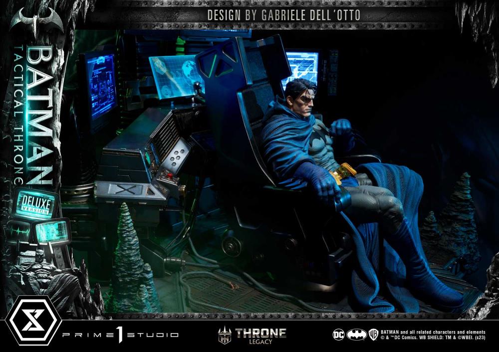 DC Comics Throne Legacy Collection Batman Tactical Throne (Deluxe Bonus Ver.) 1/4 Scale Statue Gallery Image 58