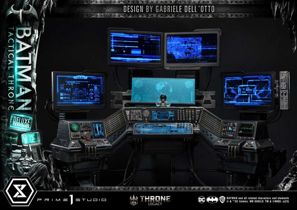 DC Comics Throne Legacy Collection Batman Tactical Throne (Deluxe Bonus Ver.) 1/4 Scale Statue Gallery Image 76