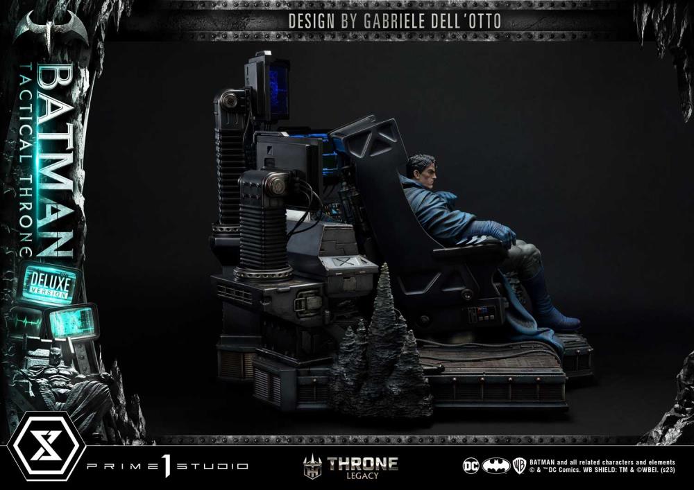DC Comics Throne Legacy Collection Batman Tactical Throne (Deluxe Bonus Ver.) 1/4 Scale Statue Gallery Image 49