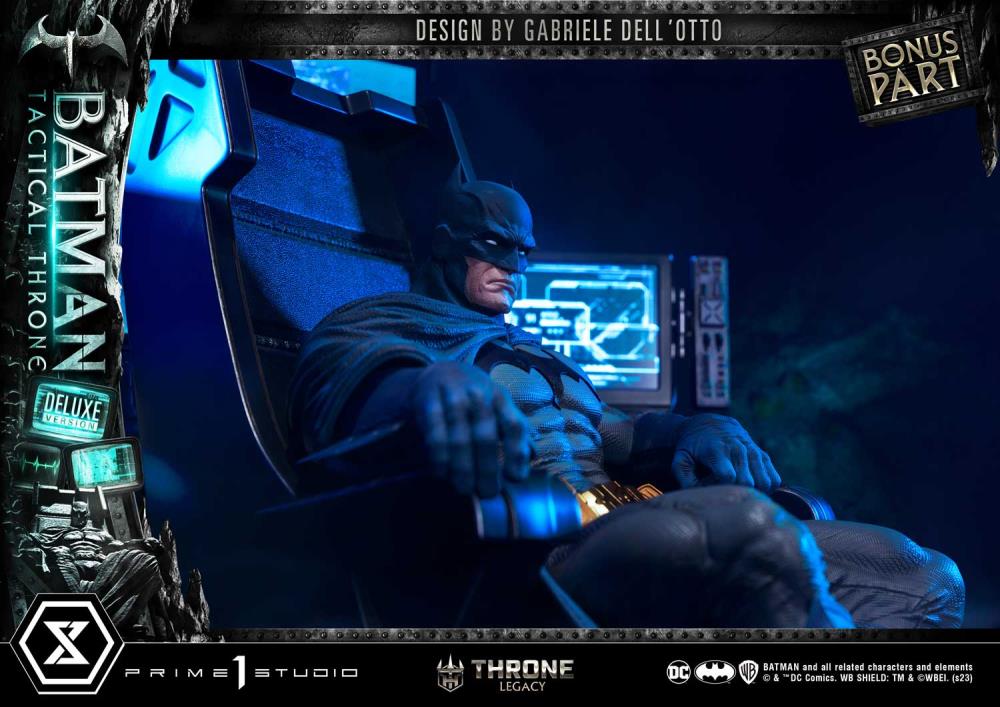 DC Comics Throne Legacy Collection Batman Tactical Throne (Deluxe Bonus Ver.) 1/4 Scale Statue Gallery Image 35