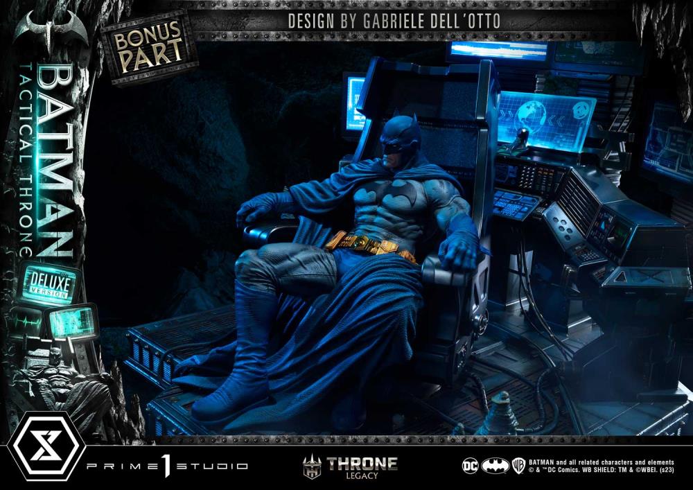 DC Comics Throne Legacy Collection Batman Tactical Throne (Deluxe Bonus Ver.) 1/4 Scale Statue Gallery Image 34