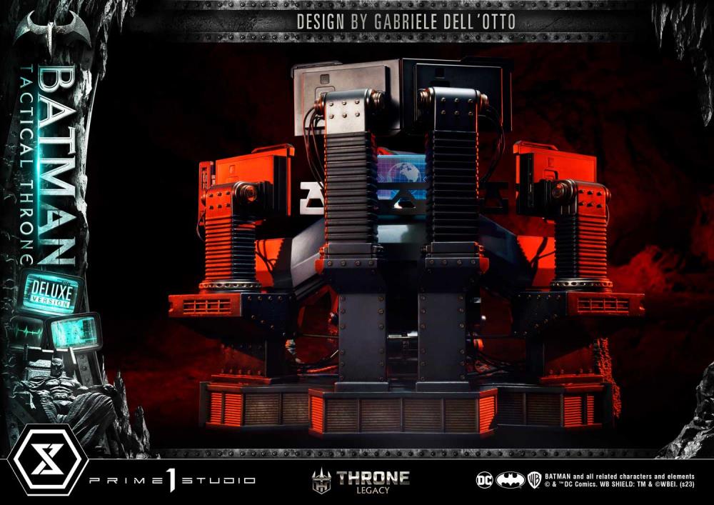 DC Comics Throne Legacy Collection Batman Tactical Throne (Deluxe Bonus Ver.) 1/4 Scale Statue Gallery Image 23