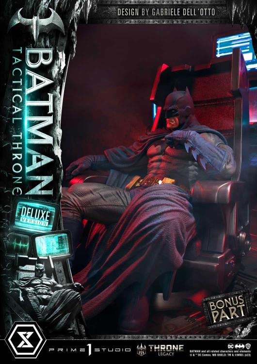 DC Comics Throne Legacy Collection Batman Tactical Throne (Deluxe Bonus Ver.) 1/4 Scale Statue Gallery Image 26