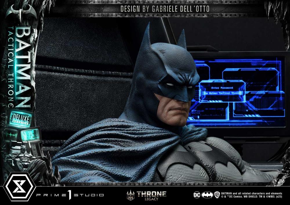 DC Comics Throne Legacy Collection Batman Tactical Throne (Deluxe Bonus Ver.) 1/4 Scale Statue Gallery Image 60