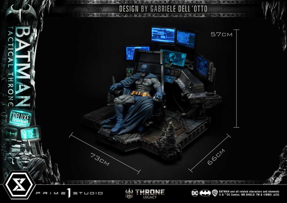 DC Comics Throne Legacy Collection Batman Tactical Throne (Deluxe Bonus Ver.) 1/4 Scale Statue Gallery Image 47