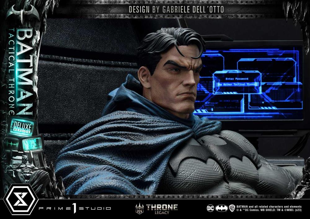 DC Comics Throne Legacy Collection Batman Tactical Throne (Deluxe Bonus Ver.) 1/4 Scale Statue Gallery Image 63