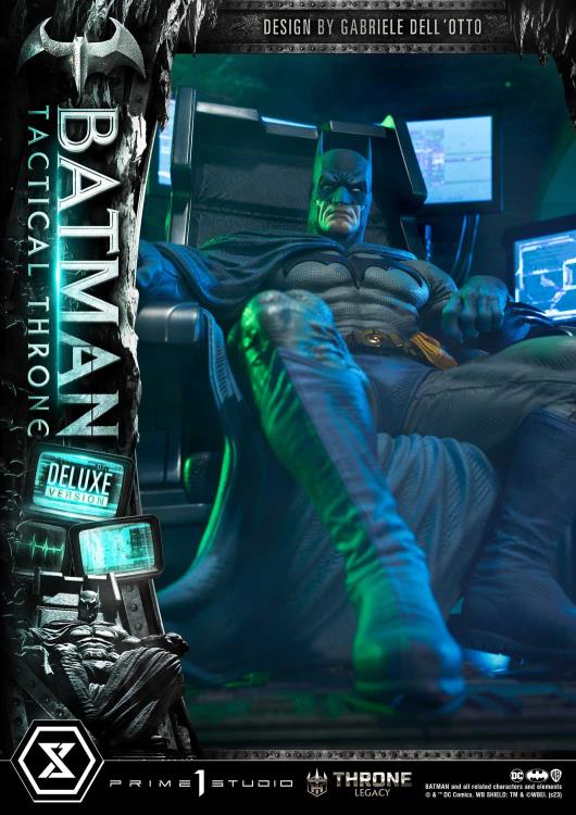 DC Comics Throne Legacy Collection Batman Tactical Throne (Deluxe Bonus Ver.) 1/4 Scale Statue Gallery Image 40