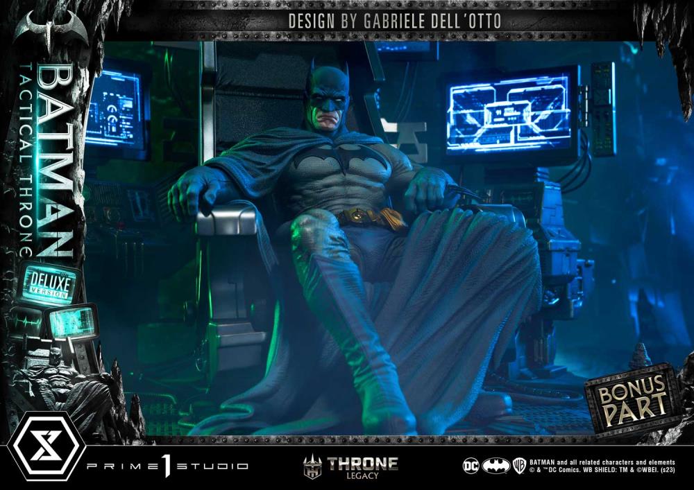 DC Comics Throne Legacy Collection Batman Tactical Throne (Deluxe Bonus Ver.) 1/4 Scale Statue Gallery Image 37