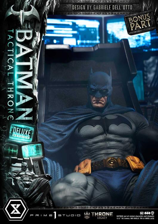 DC Comics Throne Legacy Collection Batman Tactical Throne (Deluxe Bonus Ver.) 1/4 Scale Statue Gallery Image 10
