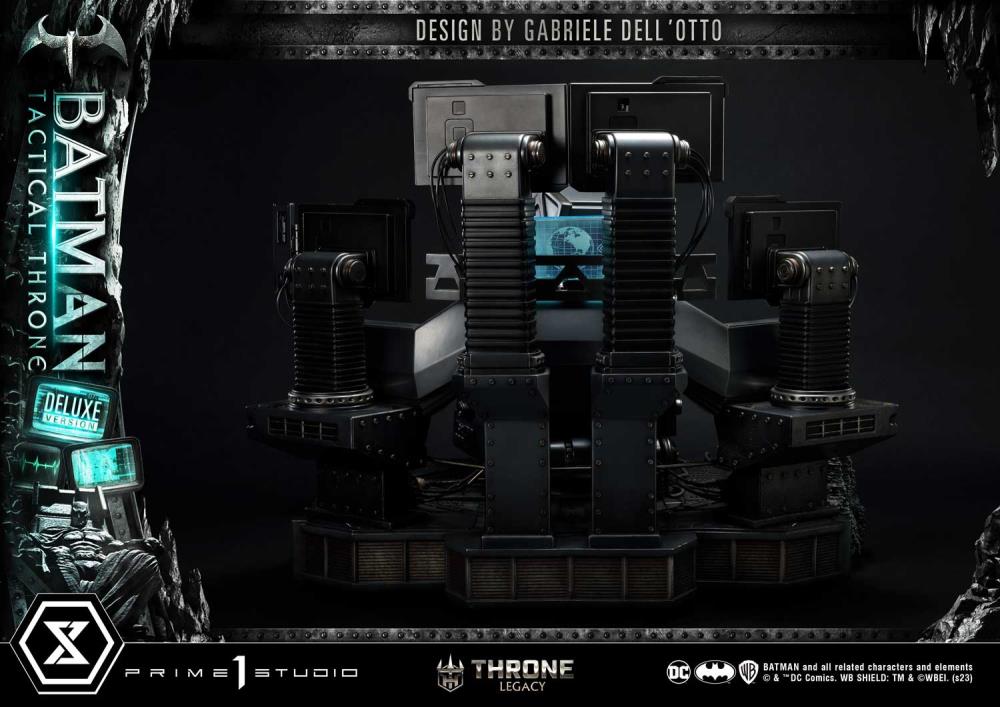 DC Comics Throne Legacy Collection Batman Tactical Throne (Deluxe Bonus Ver.) 1/4 Scale Statue Gallery Image 45