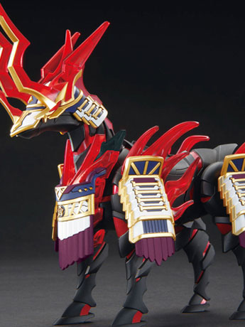 SD Gundam World Heroes SDW Heroes Nobunaga's War Horse Model Kit Gallery Image 2