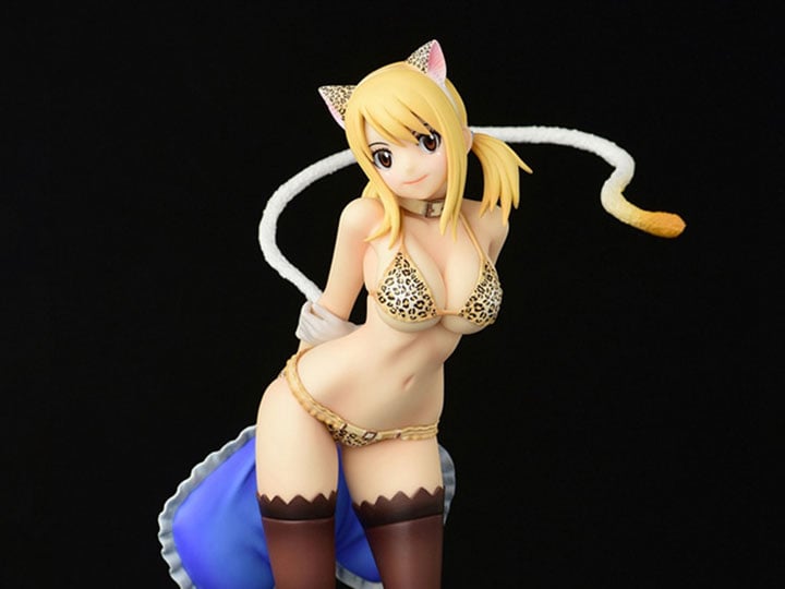 Fairy Tail Lucy Heartfilia (Leopard Print Cat Gravure Style Ver.) 1/6 Scale Figure Gallery Image 1