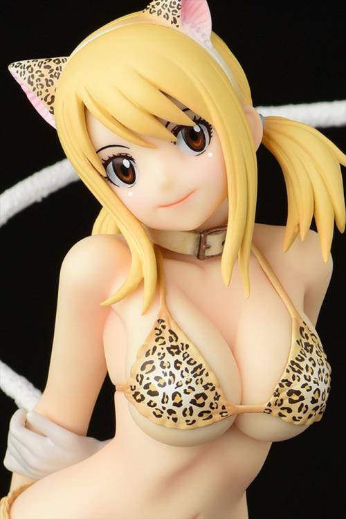 Fairy Tail Lucy Heartfilia (Leopard Print Cat Gravure Style Ver.) 1/6 Scale Figure Gallery Image 17