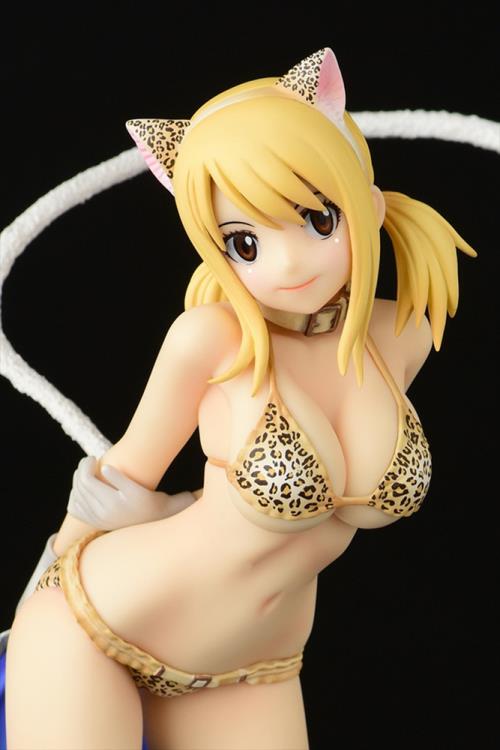 Fairy Tail Lucy Heartfilia (Leopard Print Cat Gravure Style Ver.) 1/6 Scale Figure Gallery Image 10