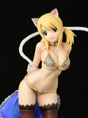Fairy Tail Lucy Heartfilia (Leopard Print Cat Gravure Style Ver.) 1/6 Scale Figure Gallery Image 2