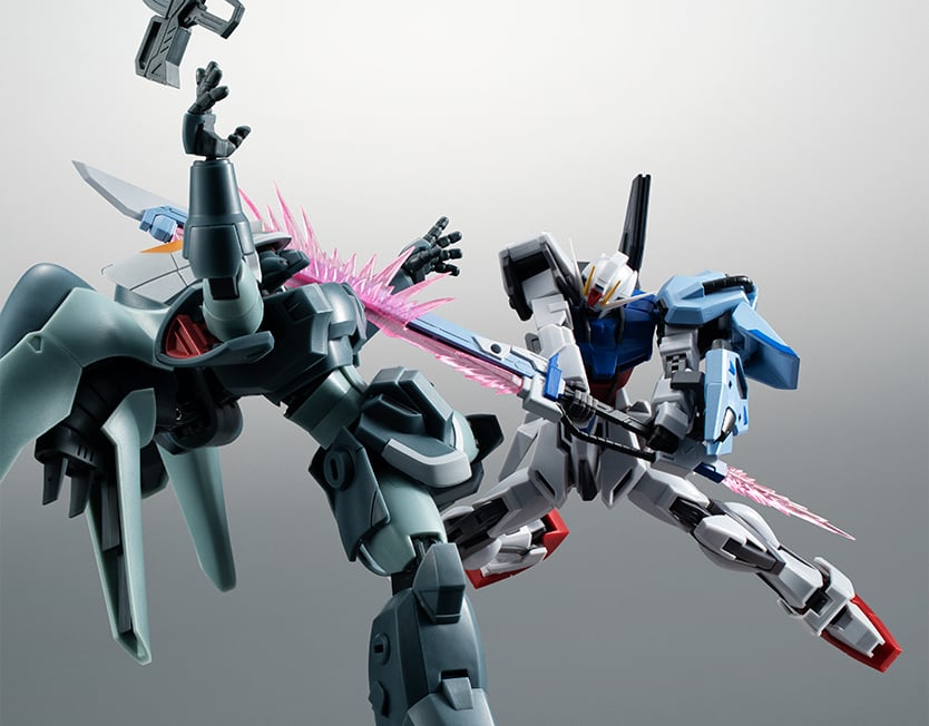 Mobile Suit Gundam SEED Robot Spirits Side MS AQM/E-X02 Sword Striker & Effect Parts Set (Ver. A.N.I.M.E.) Gallery Image 9