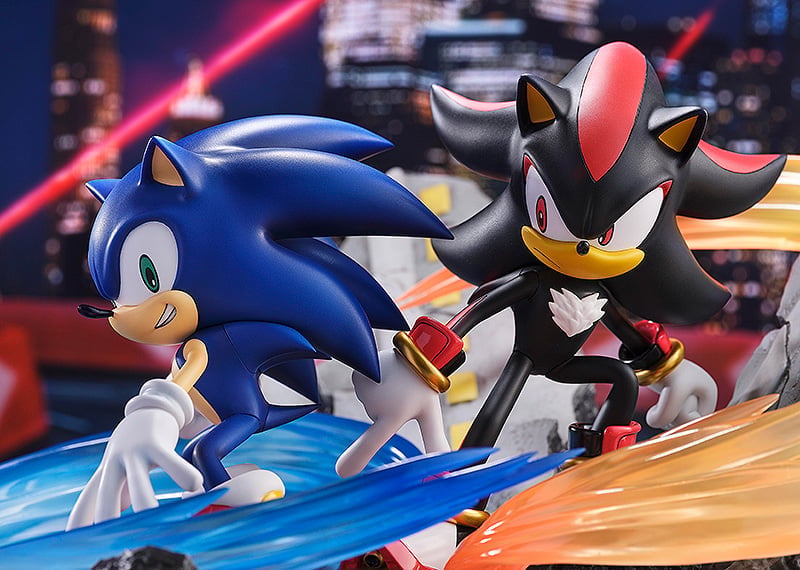 Sonic Adventure 2 S-Fire Sonic and Shadow Figure
