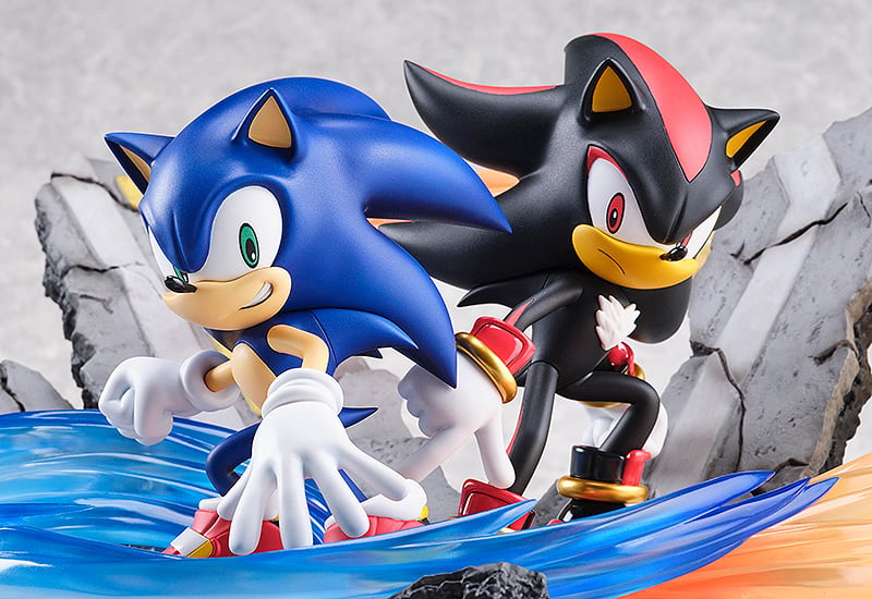 Sonic Adventure 2 S-Fire Sonic and Shadow Figure