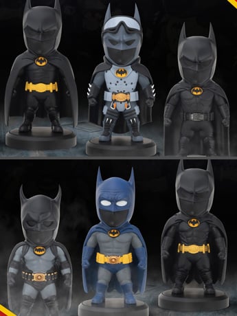 The Flash (2023) Mini Egg Attack MEA-069 Batman Armory Series Batsuit Box of 6 Random Figures Gallery Image 2
