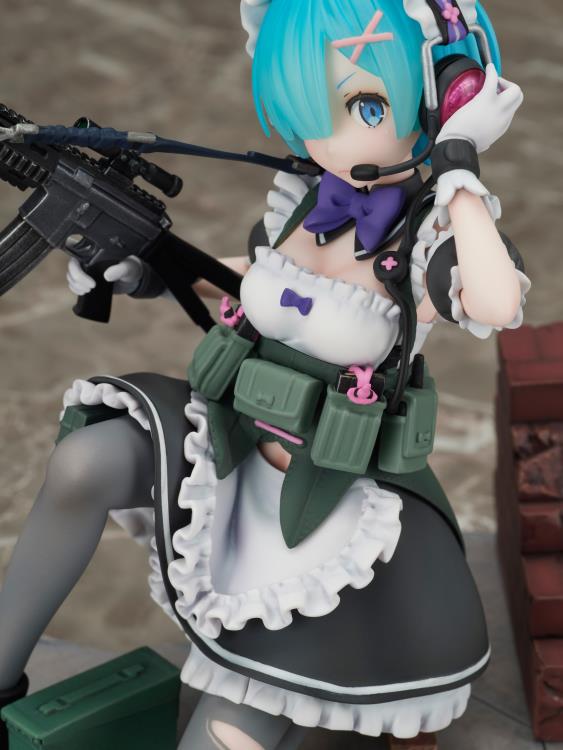 Re:Zero Starting Life in Another World F:Nex Rem (Military Ver.) 1/7 Scale Figure Gallery Image 8