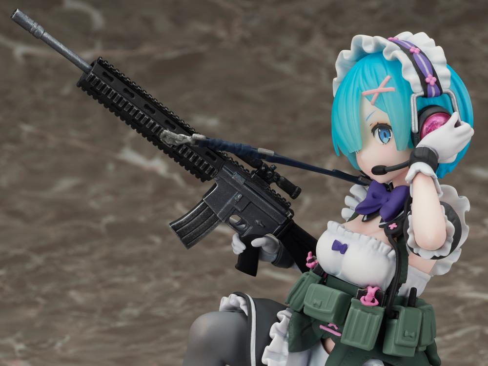 Re:Zero Starting Life in Another World F:Nex Rem (Military Ver.) 1/7 Scale Figure Gallery Image 9