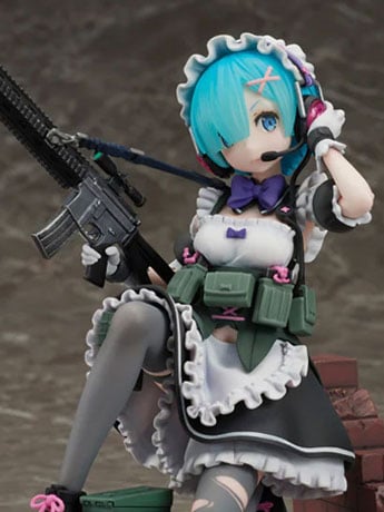 Re:Zero Starting Life in Another World F:Nex Rem (Military Ver.) 1/7 Scale Figure Gallery Image 2