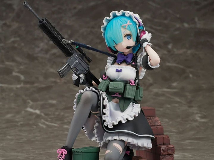 Re:Zero Starting Life in Another World F:Nex Rem (Military Ver.) 1/7 Scale Figure Gallery Image 1