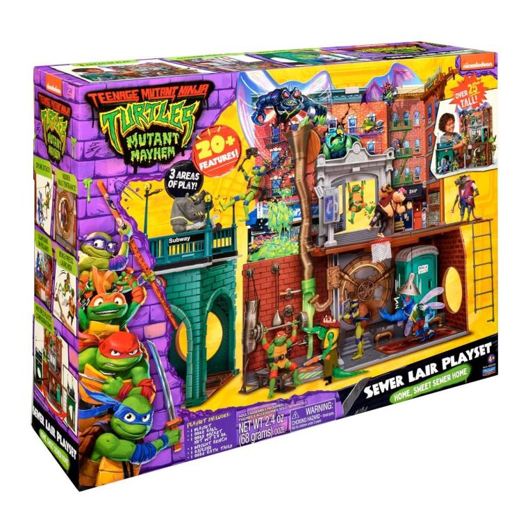 Teenage Mutant Ninja Turtles: Mutant Mayhem Sewer Lair Playset Gallery Image 13