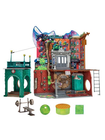 Teenage Mutant Ninja Turtles: Mutant Mayhem Sewer Lair Playset Gallery Image 2