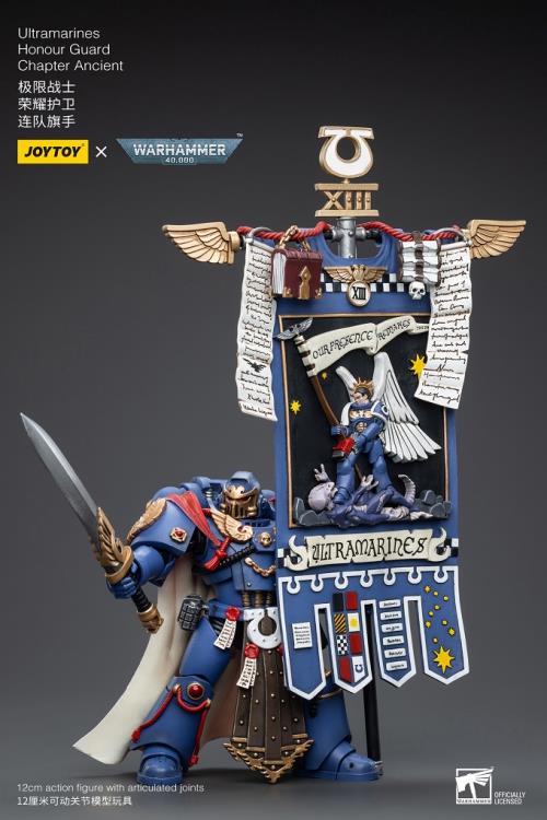 Warhammer 40K Ultramarines Honor Guard Chapter Ancient 1/18 Scale Figure Gallery Image 8
