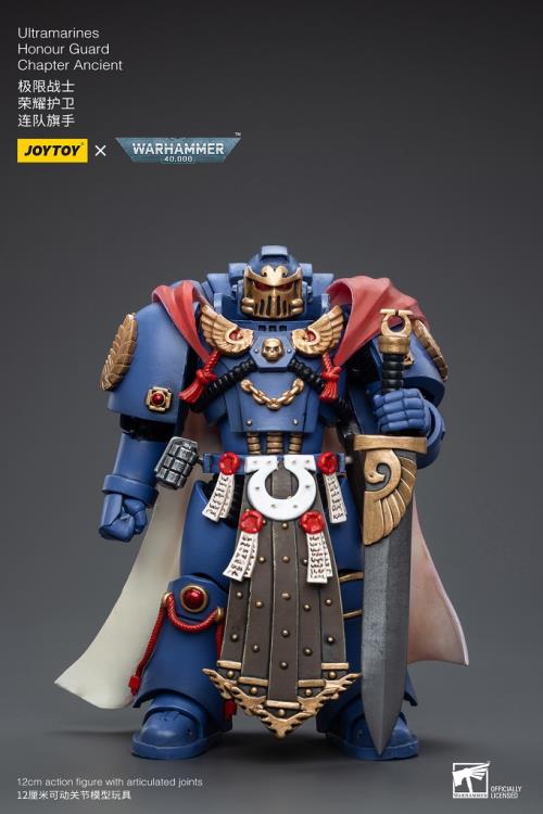 Warhammer 40K Ultramarines Honor Guard Chapter Ancient 1/18 Scale Figure Gallery Image 3
