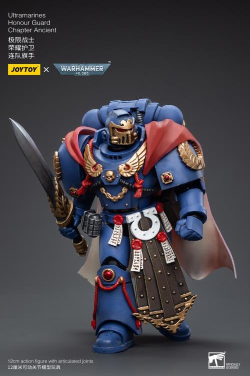 Warhammer 40K Ultramarines Honor Guard Chapter Ancient 1/18 Scale Figure Gallery Image 4