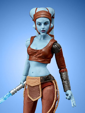Star Wars: The Vintage Collection Aayla Secura (Clone Wars) Exclusive Gallery Image 2