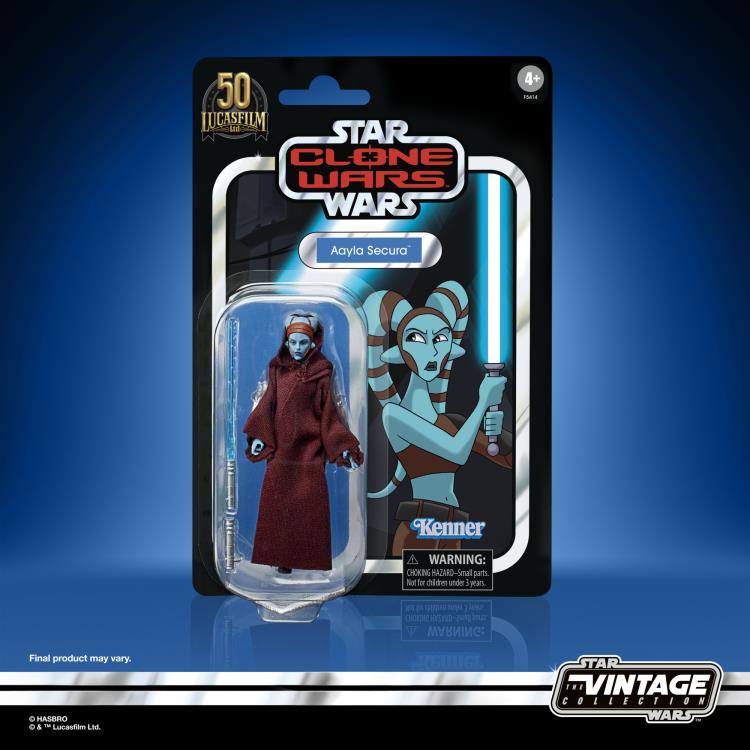 Star Wars: The Vintage Collection Aayla Secura (Clone Wars) Exclusive Gallery Image 9