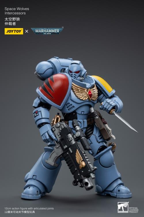 Warhammer 40K Space Wolves Intercessors (Ver. 2) 1/18 Scale Figure Gallery Image 5
