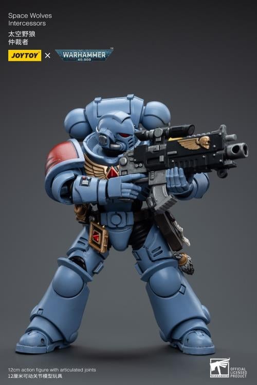 Warhammer 40K Space Wolves Intercessors (Ver. 2) 1/18 Scale Figure Gallery Image 6