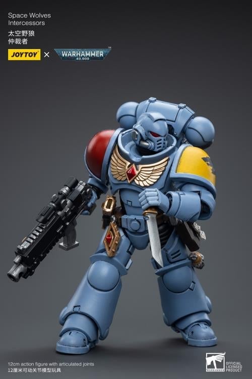 Warhammer 40K Space Wolves Intercessors (Ver. 2) 1/18 Scale Figure Gallery Image 4