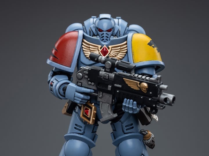Warhammer 40K Space Wolves Intercessors (Ver. 2) 1/18 Scale Figure Gallery Image 1