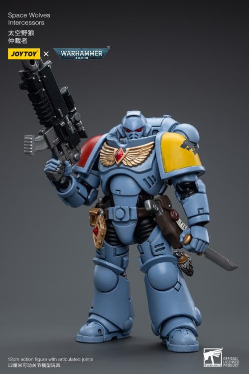 Warhammer 40K Space Wolves Intercessors (Ver. 2) 1/18 Scale Figure Gallery Image 3