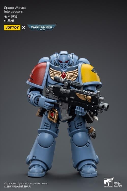 Warhammer 40K Space Wolves Intercessors (Ver. 2) 1/18 Scale Figure Gallery Image 8