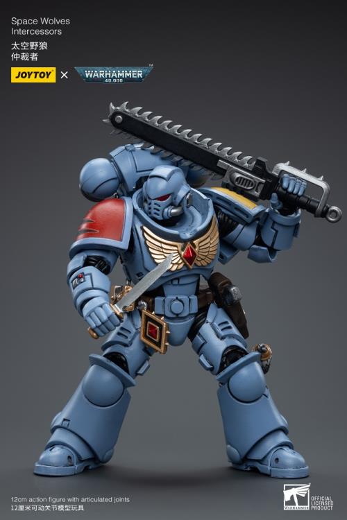Warhammer 40K Space Wolves Intercessors (Ver. 2) 1/18 Scale Figure Gallery Image 7