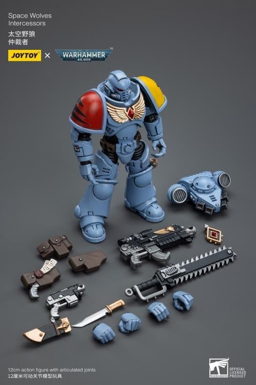 Warhammer 40K Space Wolves Intercessors (Ver. 2) 1/18 Scale Figure Gallery Image 10